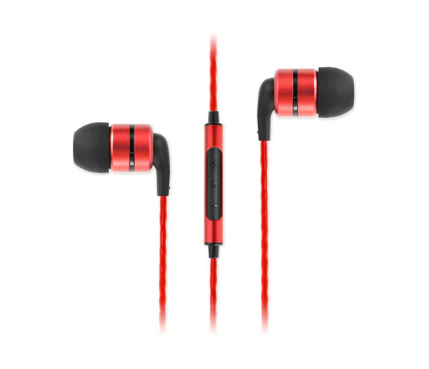 SOUNDMAGIC E80C Black-Red - 439266 - zdjęcie